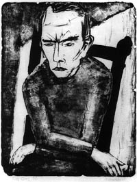 Cover: Max Kaus, Sitting Man