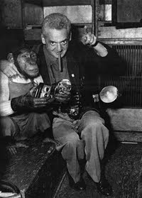 Circus photo by Weegee (Arthur Fellig)