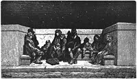 Gustave Dor&eacute;, Poor People on the London Bridge, 1872
